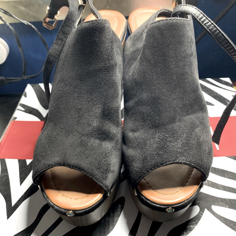 Suede Platform Clogs✨✨✨